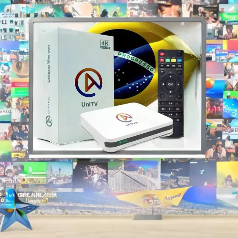 UniTV V10 Conversor Smart TV Box Android 11 WiFi