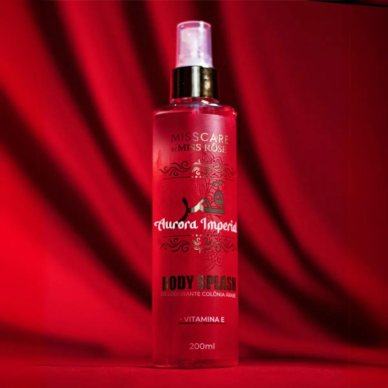 Body Splash Árabe Desodorante Colônia 200ml - Luxo e Sofisticação